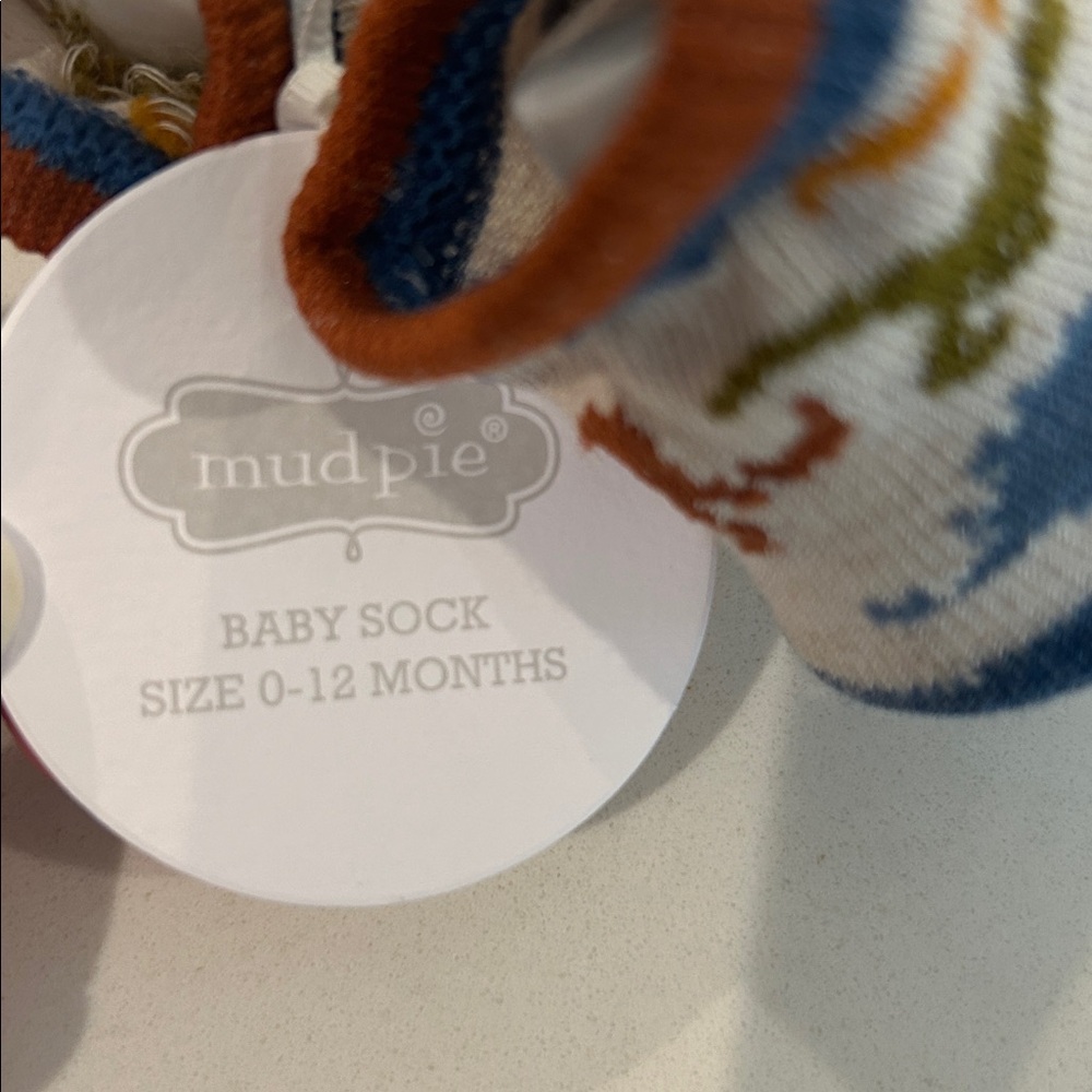 Dinosaur Pattern Baby Socks - Picture 5 of 5